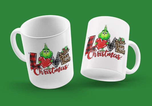 Mini Grinch Coffee Mug