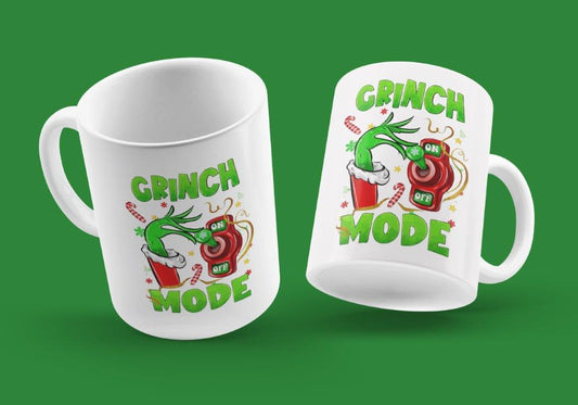 Grinch Mode Coffee Mug