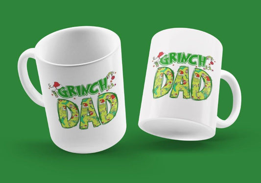 Grinch DAD Coffee Mug