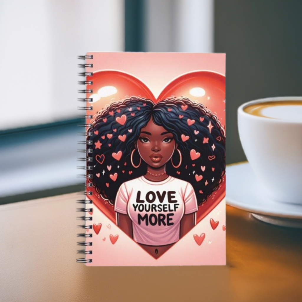 Black Beauty Love Yourself More Journal