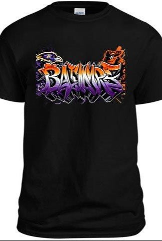 Baltimore Graffiti Men's Tee