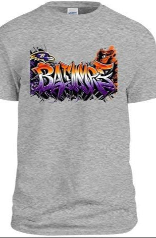 Baltimore Graffiti Men's Tee