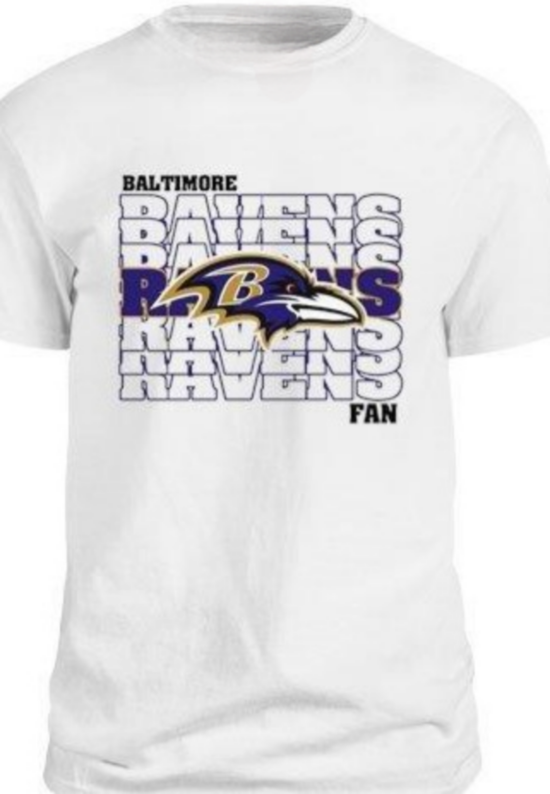 Baltimore Ravens Fan Men's Tee