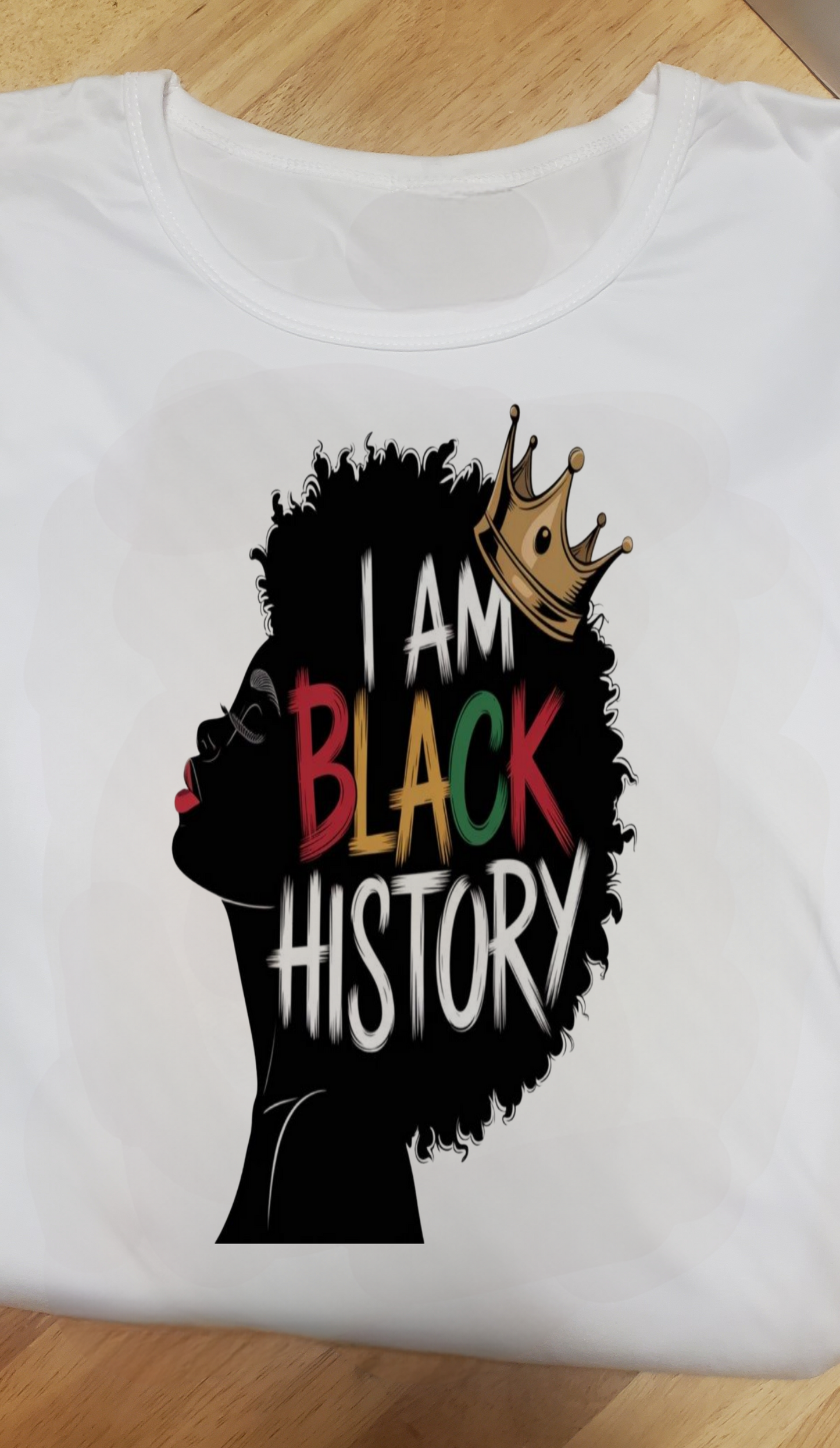 I Am Black History Ladies Tee