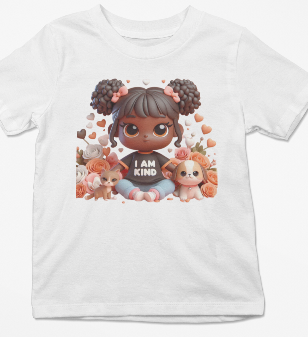 I AM Kind Girls Tee