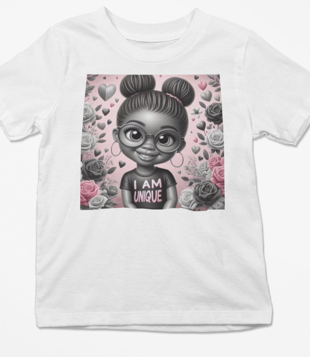 I AM Unique Girls Tee