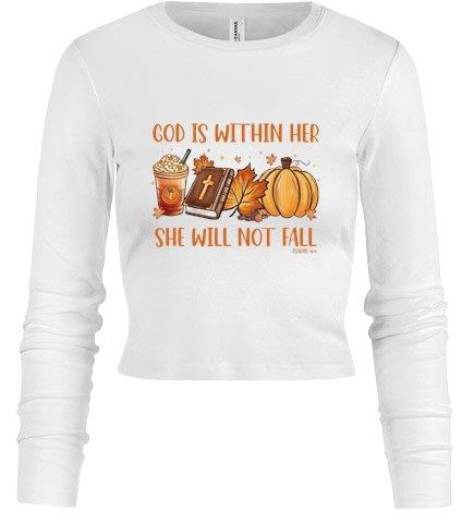 God is Within Her... Fall Tee