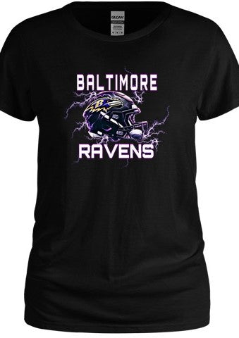 Ladies Ravens Helmet Tee