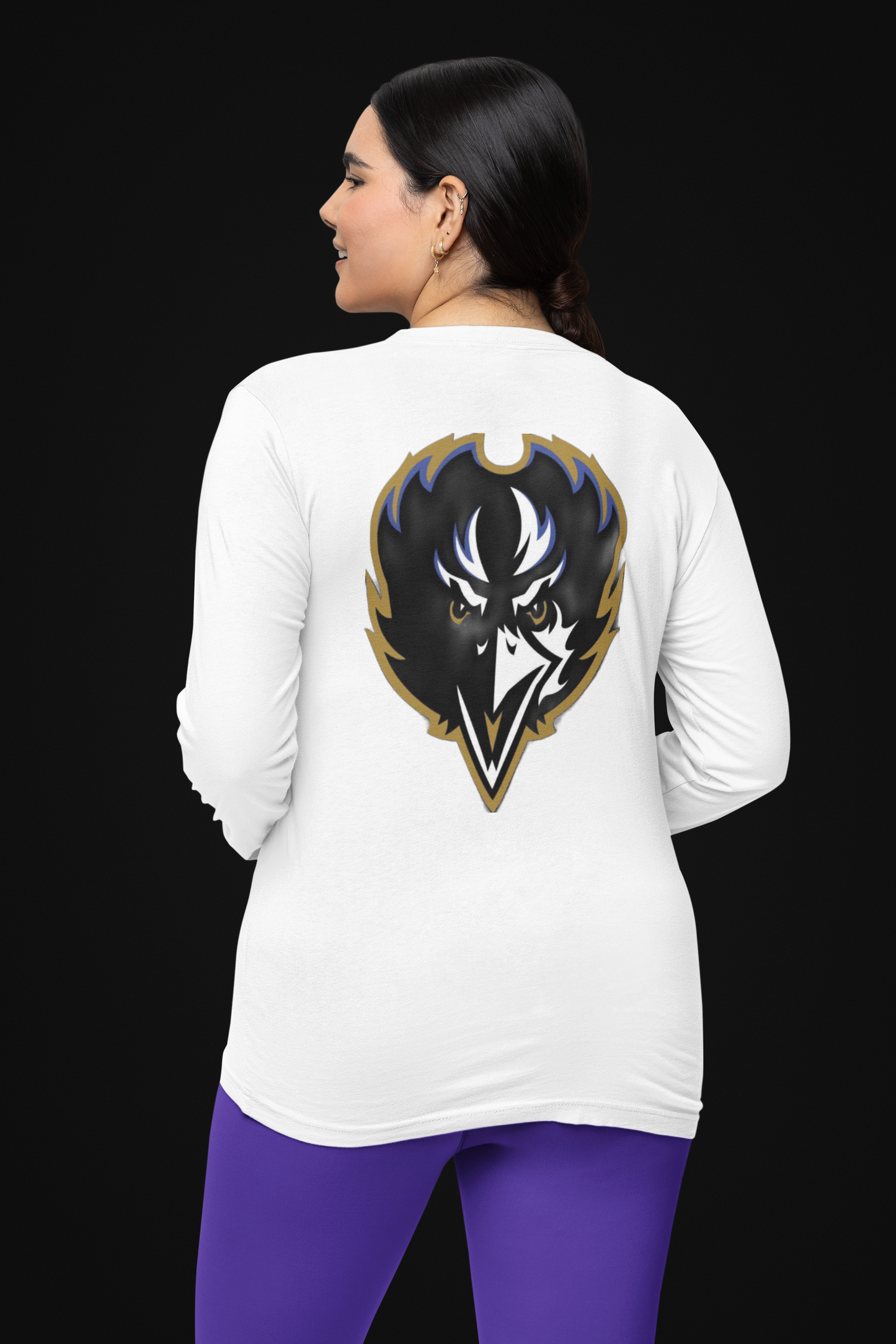 Ladies Long Sleeve Ravens Tee