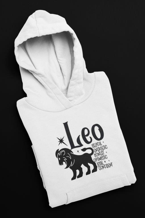 Leo Zodiac Sign Hoodie