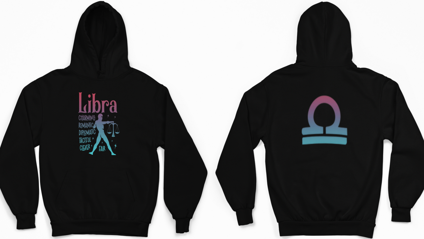 Libra Zodiac Sign Hoodie