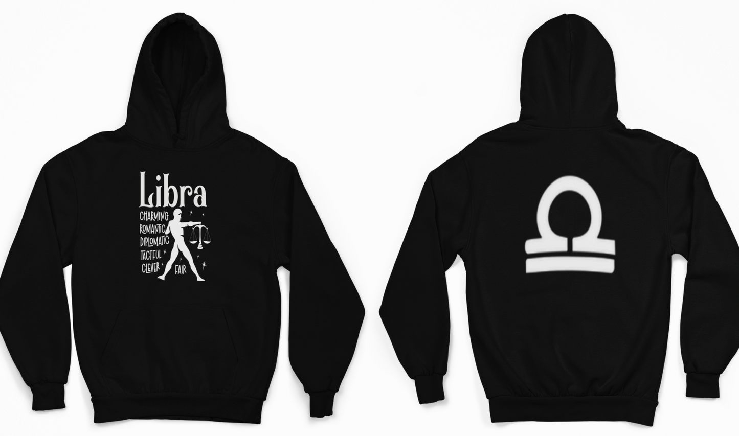 Libra Zodiac Sign Hoodie