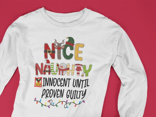 Innocent Until Proven Guilty Tee