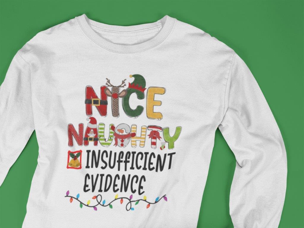 Insufficient Evidence Tee