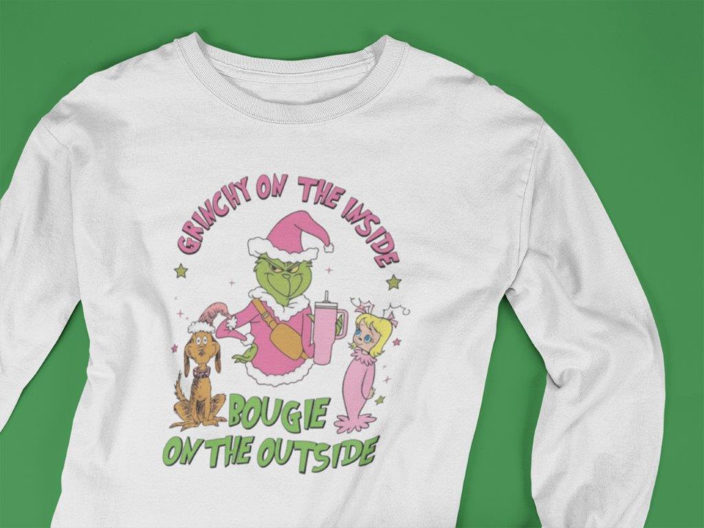 Grinchy on the Inside...Bougie on the Outside Tee