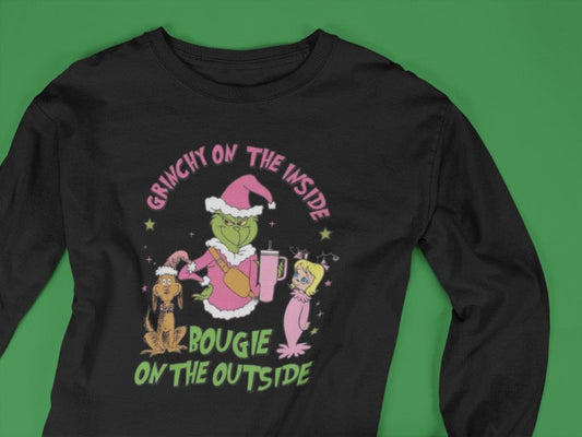 Grinchy on the Inside...Bougie on the Outside Tee