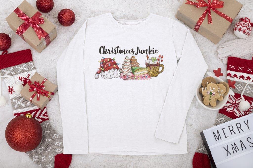 Christmas Junkie Tee