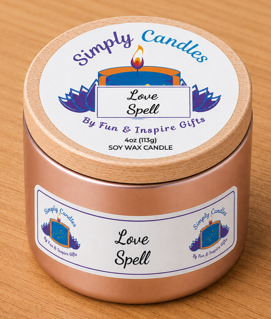 Love Spell Scented Candle