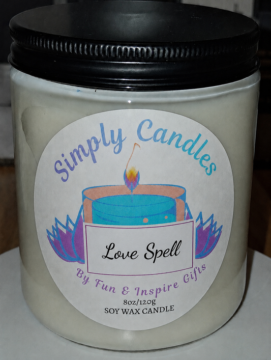 Love Spell Scented Candle
