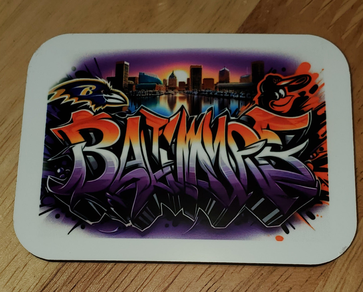 Baltimore Graffiti Magnet