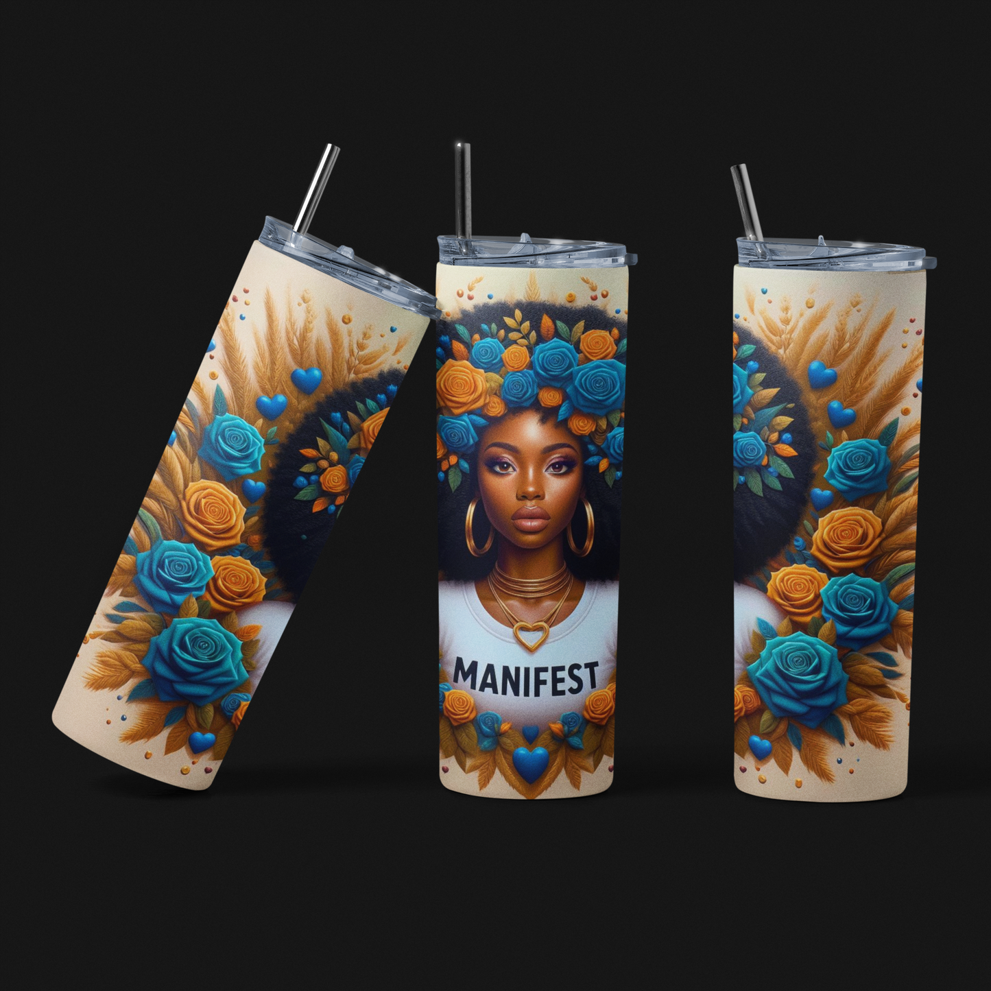 Manifest Skinny Tumbler