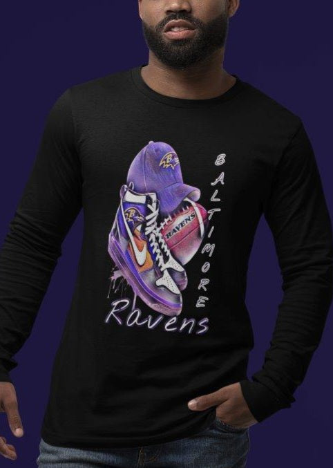 Men's Baltimore Ravens Sneaker Tee