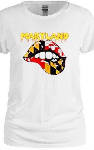 Maryland Lady Lips Tee