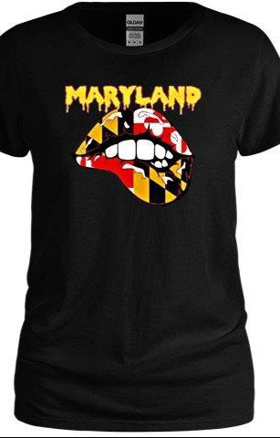 Maryland Lady Lips Tee