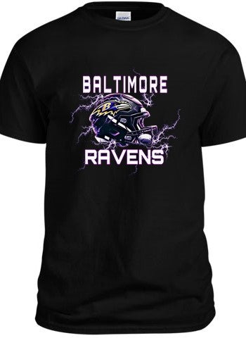 Mens Ravens Helmet Tee