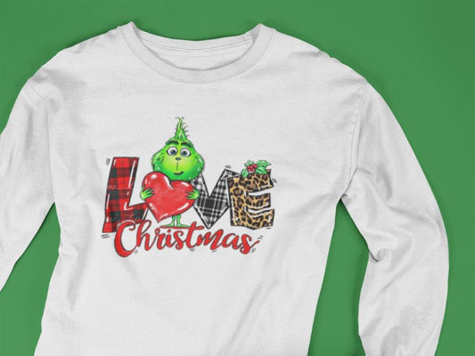 Mini Grinch Love Christmas Tee