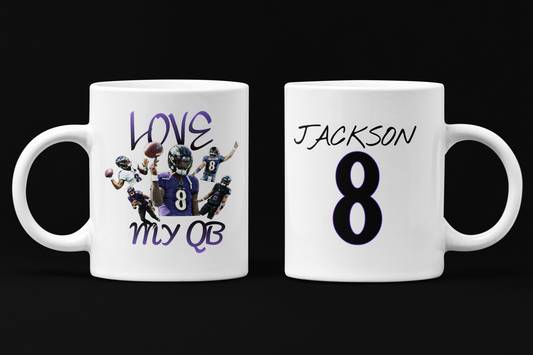 Love My QB Coffee Mug