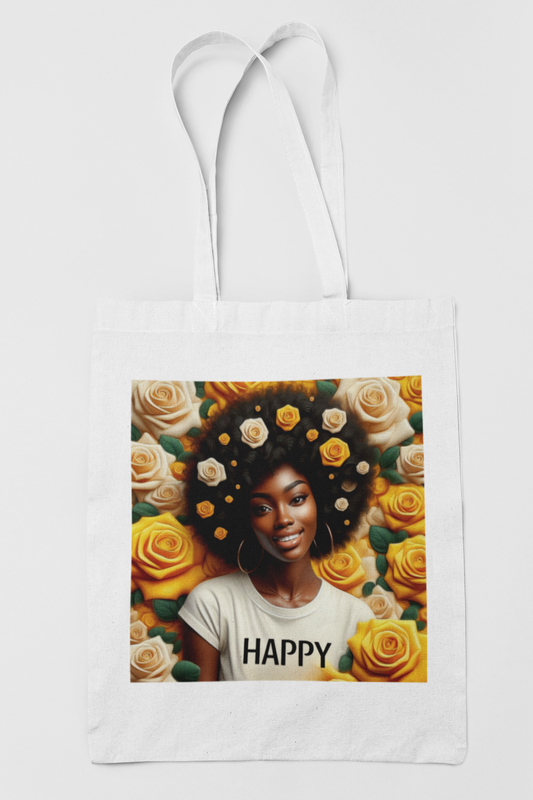 Happy Tote Bag