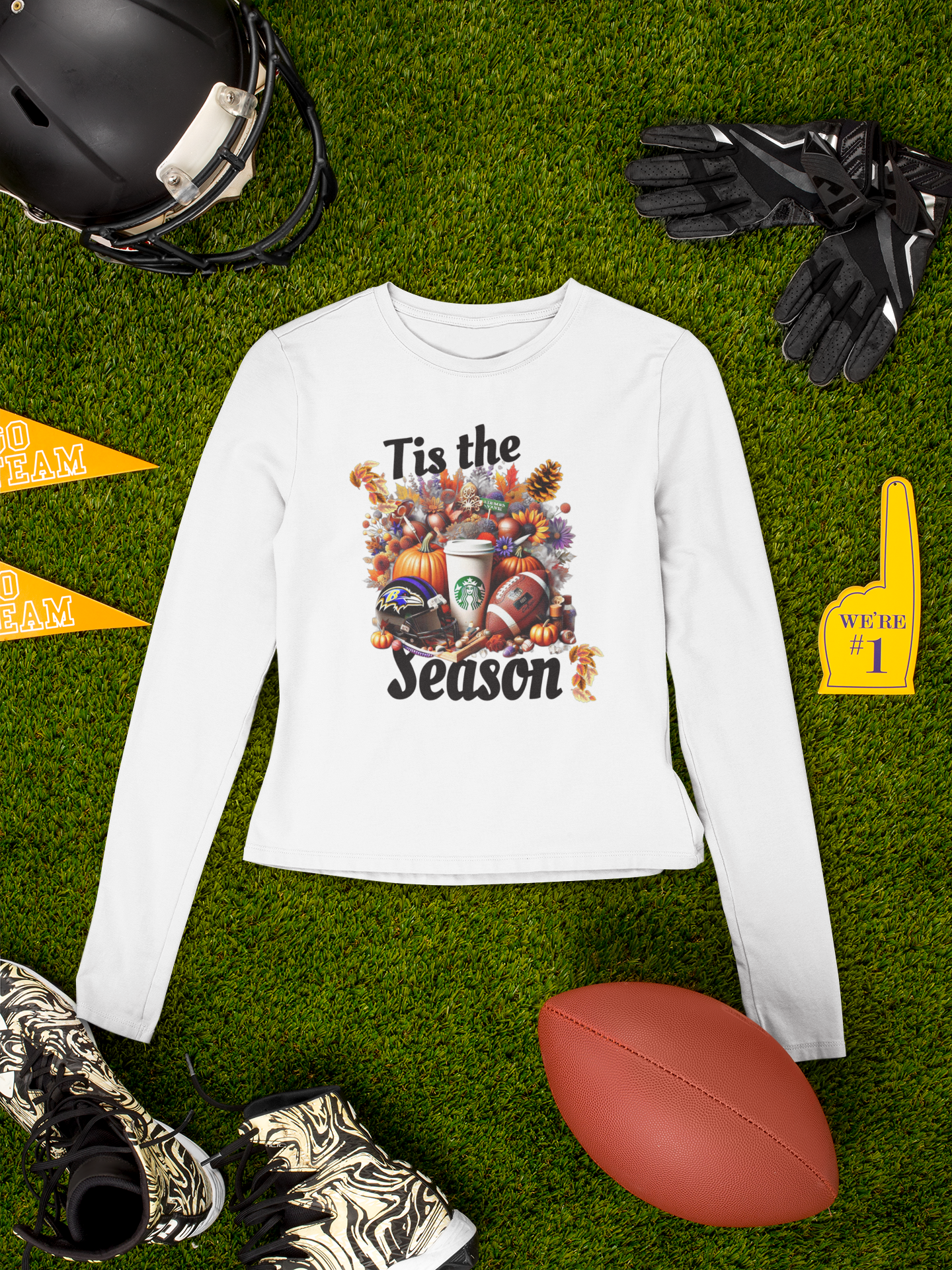 Ladies Tis The Season Fall Tee, Crewneck Sweatshirt and Hoodie