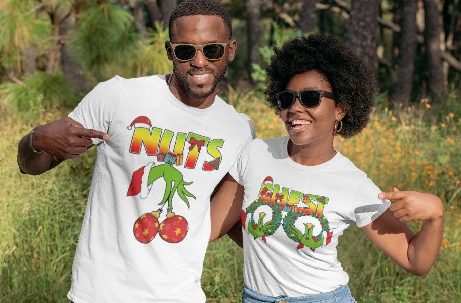 Grinch Approved Couples Tee