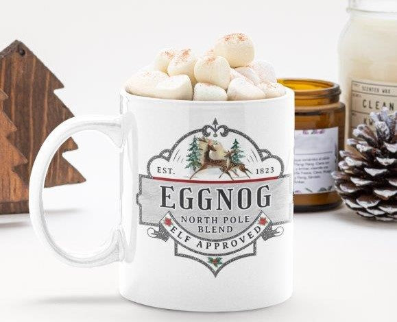 Egg Nog..Elf Approved Coffee Mug