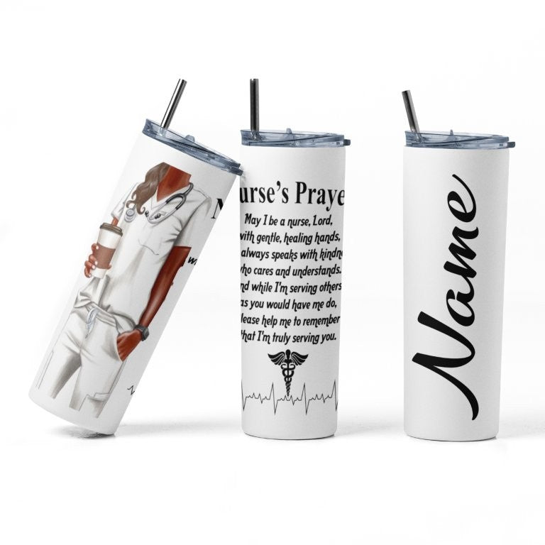 Personalized Nurse's Prayer Gift Set