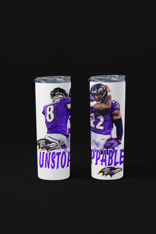 Unstoppable Henry/Jackson Skinny Tumbler