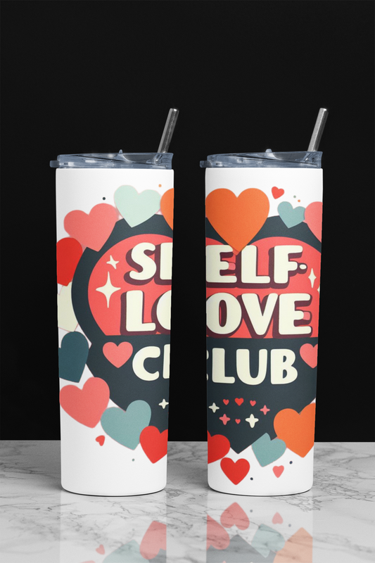 Self Love Club Skinny Tumbler