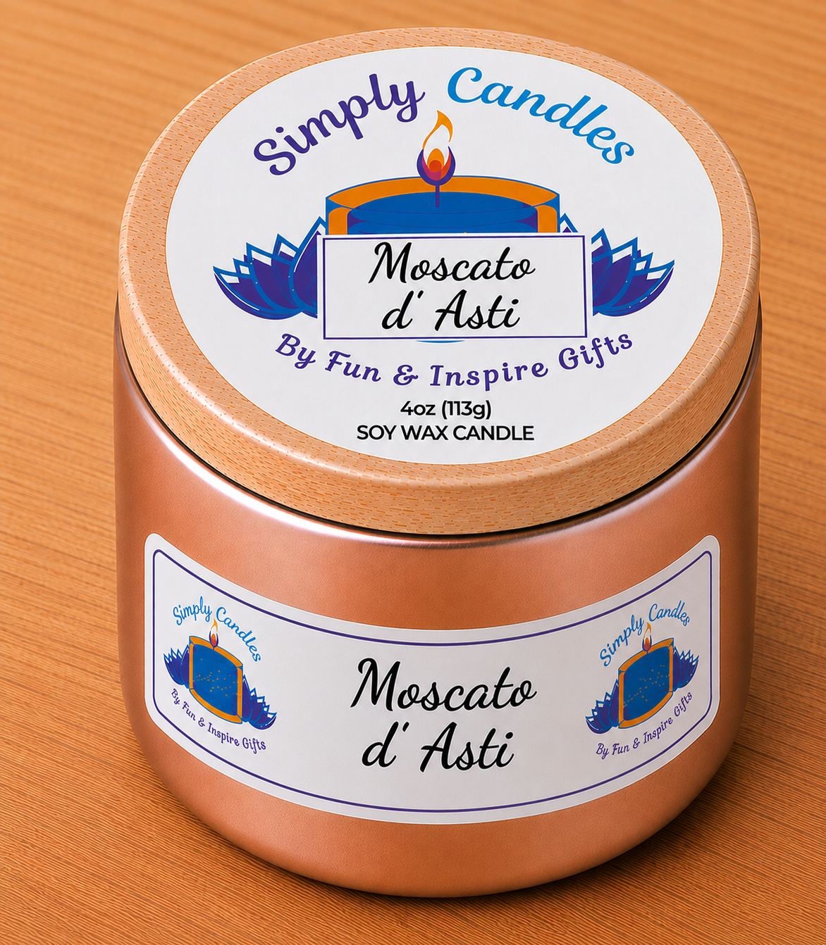 Moscato d'Asti Scented Candle