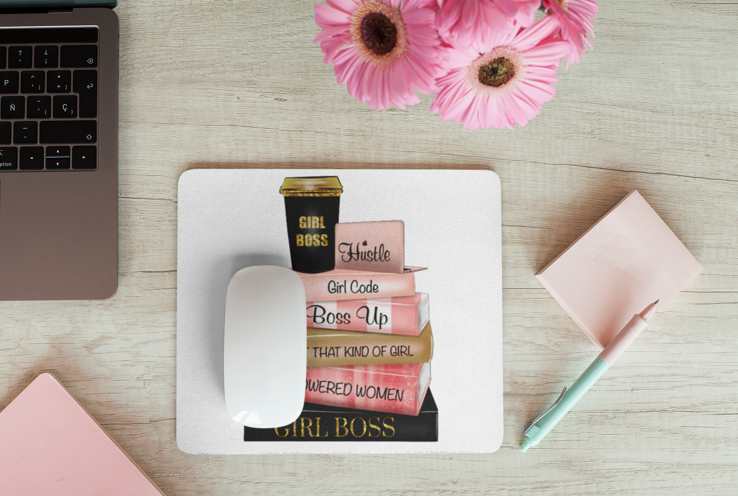 Girl Boss Mousepad