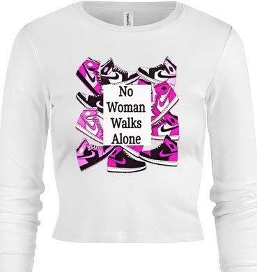 No Woman Walks Alone Ladies Tee