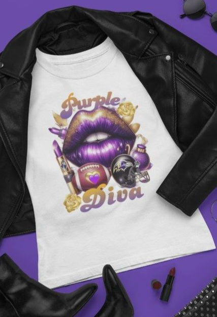 Purple Diva Ladies Tee