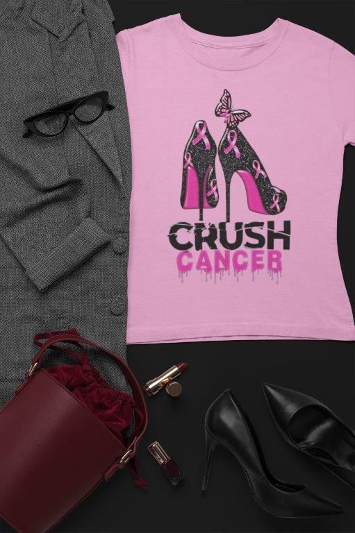 Crush Cancer Ladies Tee