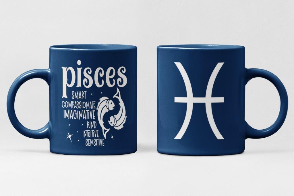 Pisces Zodiac Coffee Mug