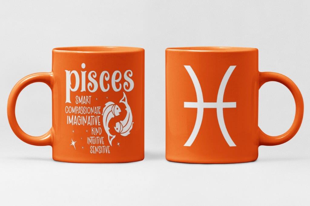 Pisces Zodiac Coffee Mug