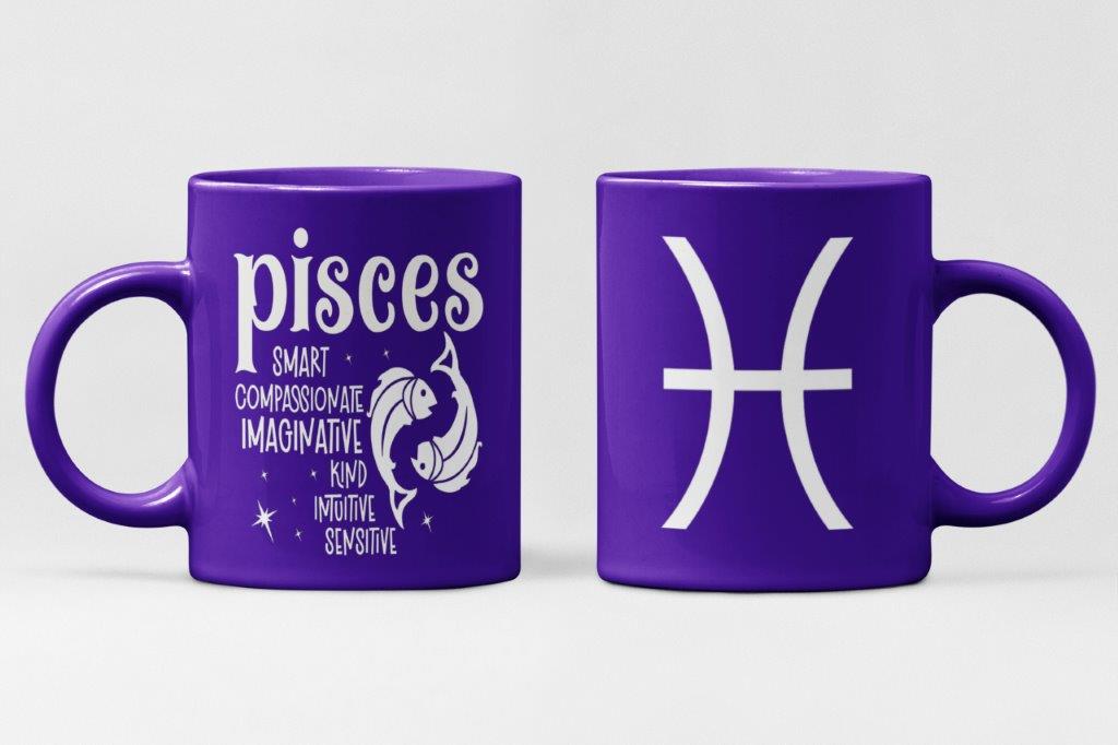 Pisces Zodiac Coffee Mug