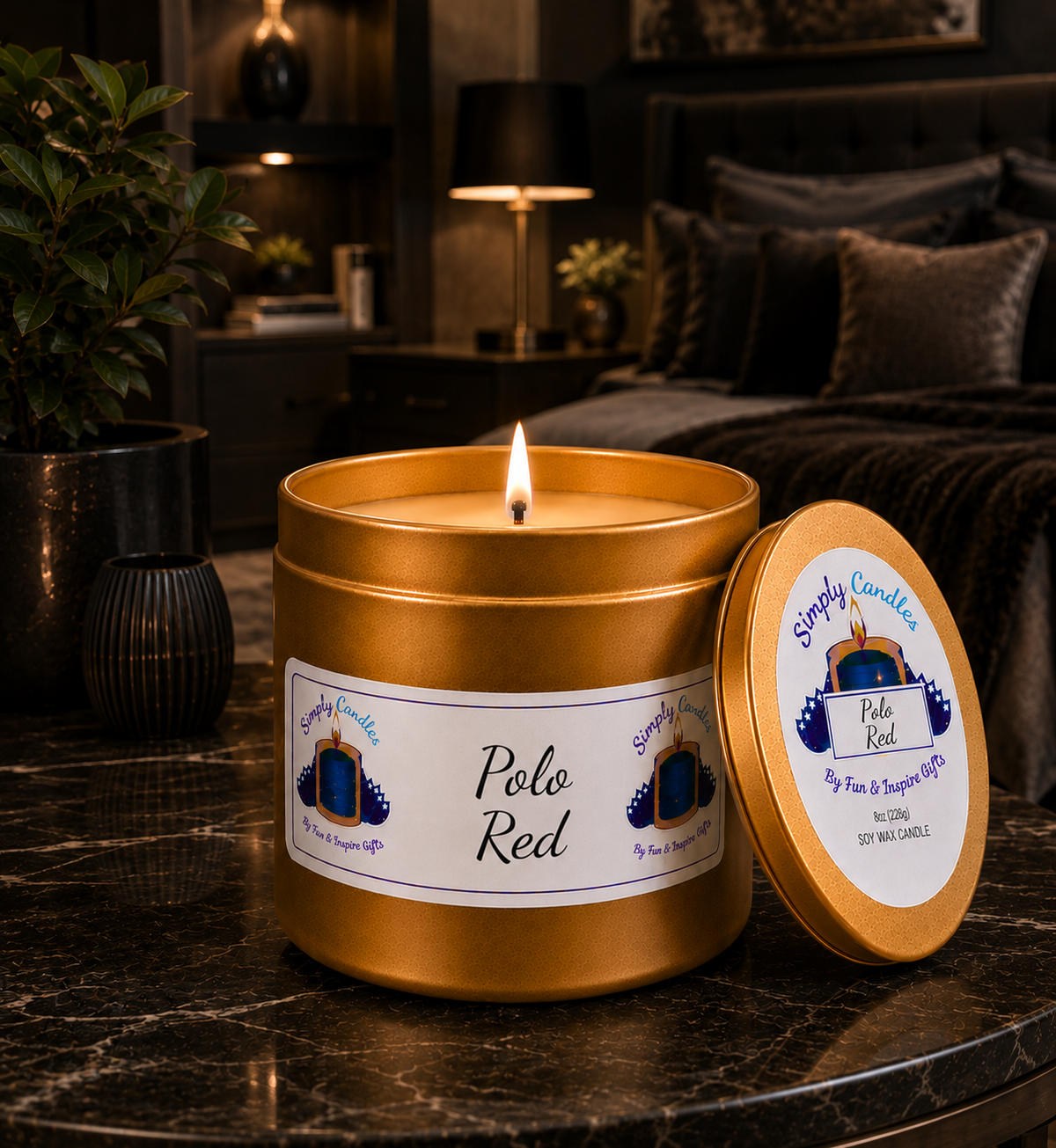 Polo Red Scented Candle
