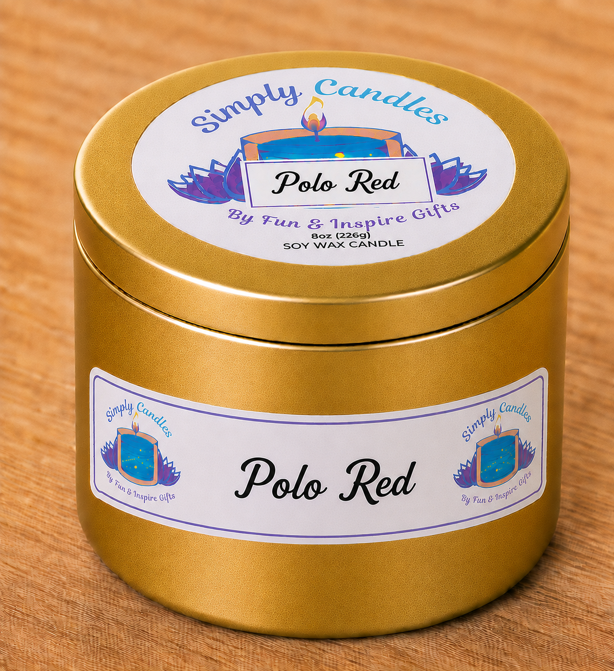 Polo Red Scented Candle