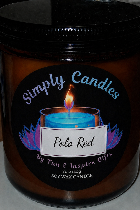 Polo Red Scented Candle