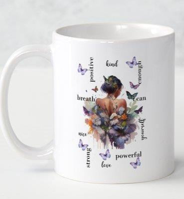 Affirmation Words Coffee Mug